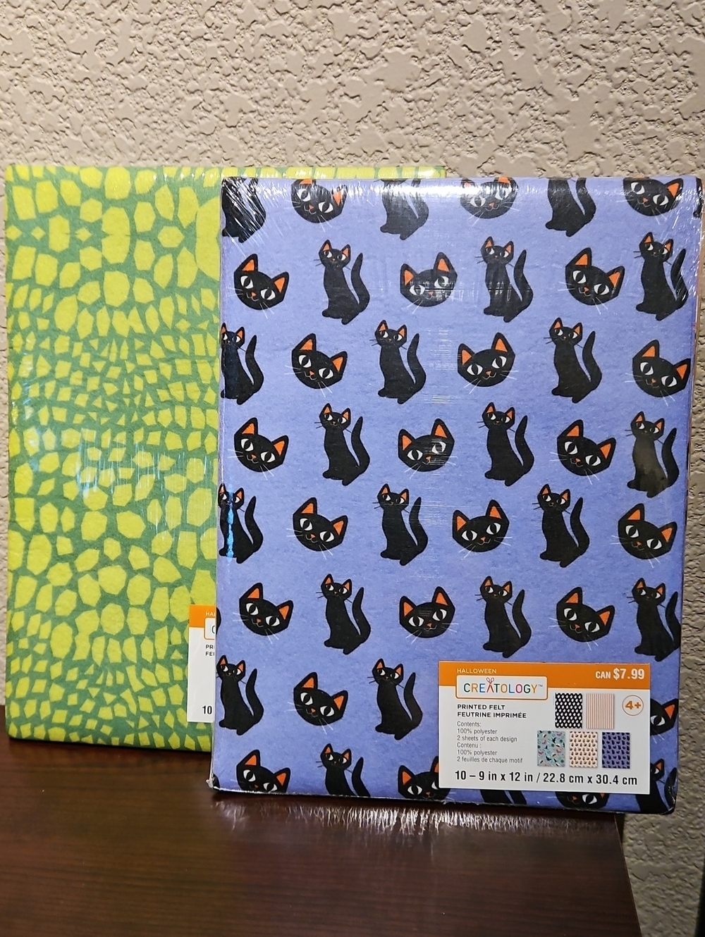 Halloween Printed Felt - 20 Sheets